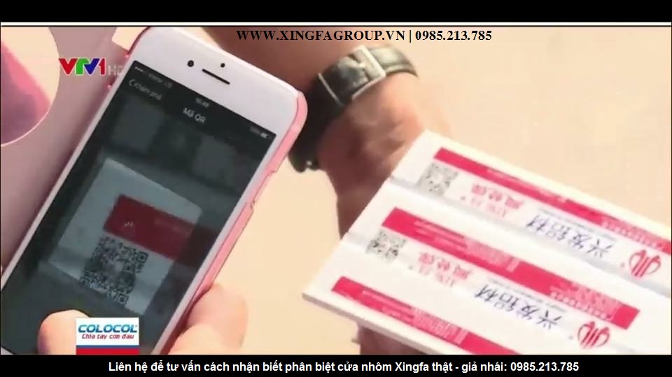 Phần mềm quét mã nhôm Xingfa