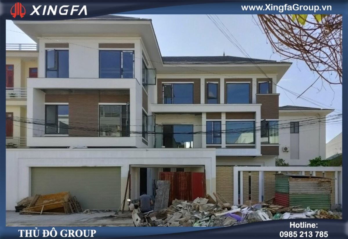 Thi công lắp đặt cửa nhôm kính Xingfa tại Biệt thự nhà chú Sơn ở Nguyễn Viết Xuân, phường Ka Long, Thành phố Móng Cái, Tỉnh Quảng Ninh Thi công lắp đặt cửa nhôm kính Xingfa tại Biệt thự nhà chú Sơn ở Nguyễn Viết Xuân, phường Ka Long, Thành phố Móng Cái, Tỉnh Quảng Ninh