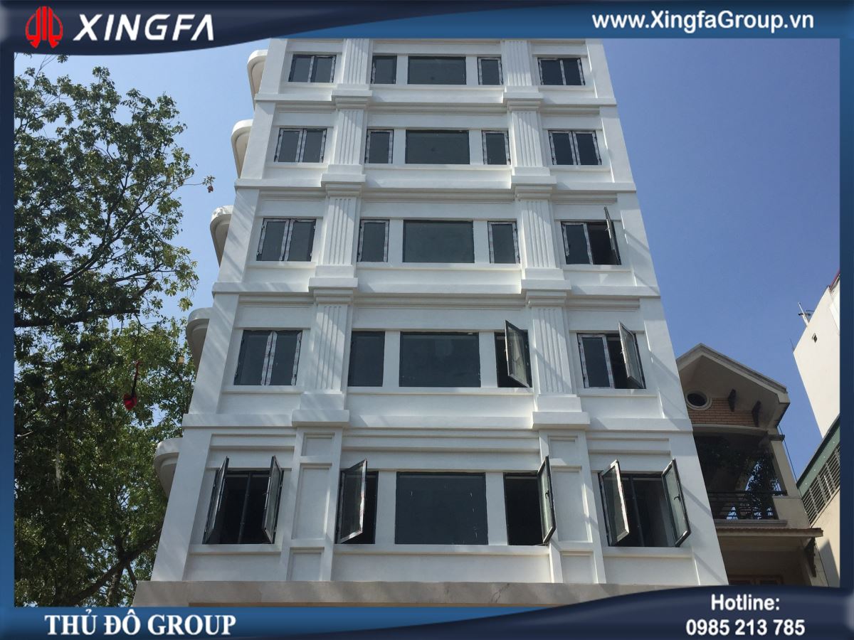 Công trình thi công lắp đặt cửa nhôm Xingfa tại Building 100 Yên Lãng, Đống Đa, Hà Nội Công trình thi công lắp đặt cửa nhôm Xingfa tại Building 100 Yên Lãng, Đống Đa, Hà Nội
