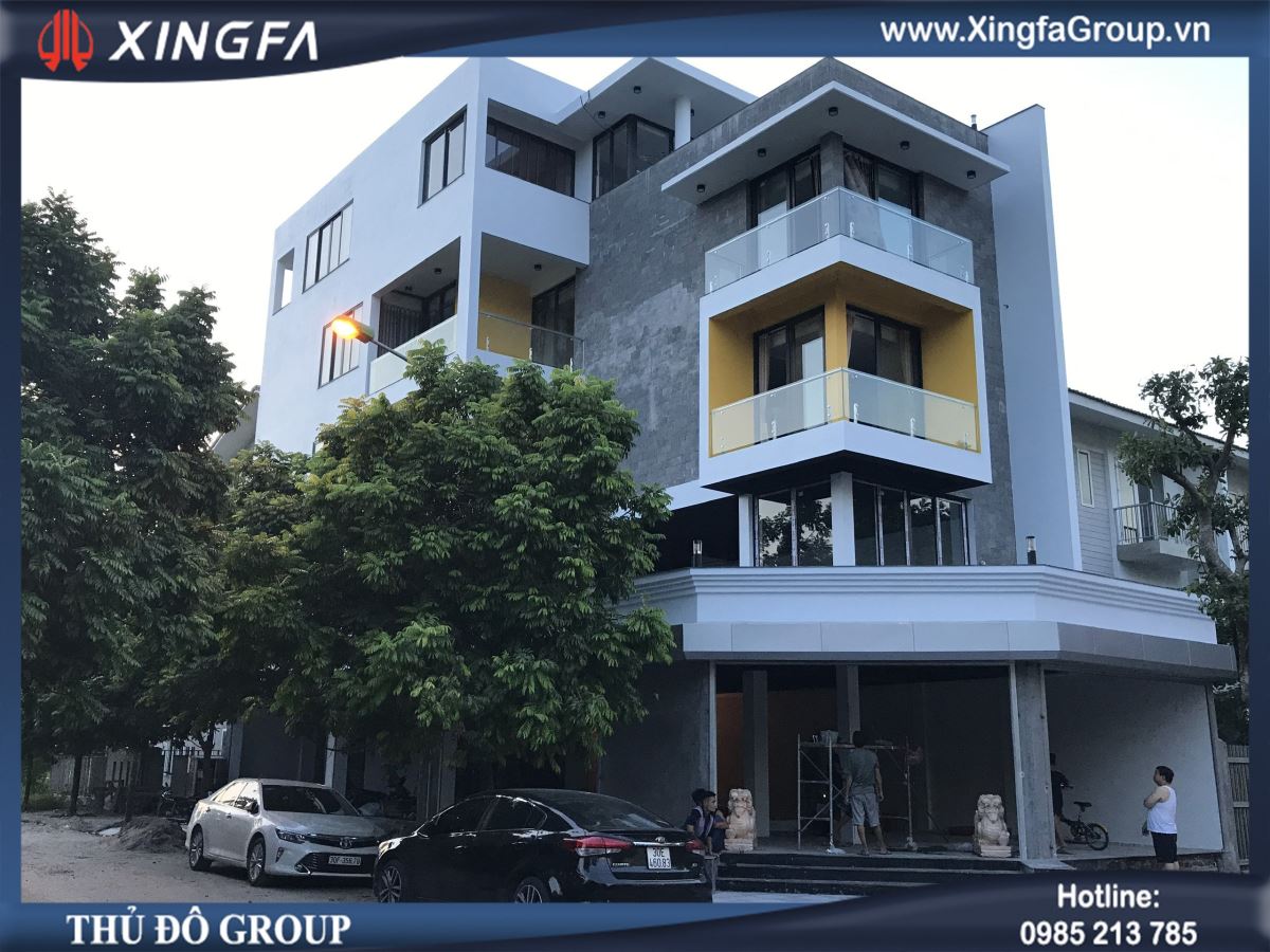 Thi công lắp đặt cửa nhôm Xingfa tại nhà chị Hoa ở số 39, LK xx, KĐT Vân Canh, Hoài Đức, Hà Nội Thi công lắp đặt cửa nhôm Xingfa tại nhà chị Hoa ở số 39, LK xx, KĐT Vân Canh, Hoài Đức, Hà Nội