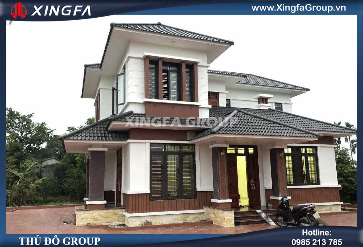 Công trình thi công lắp đặt cửa nhôm Xingfa nhập khẩu tại An Lão, Hải Phòng Công trình thi công lắp đặt cửa nhôm Xingfa nhập khẩu tại An Lão, Hải Phòng