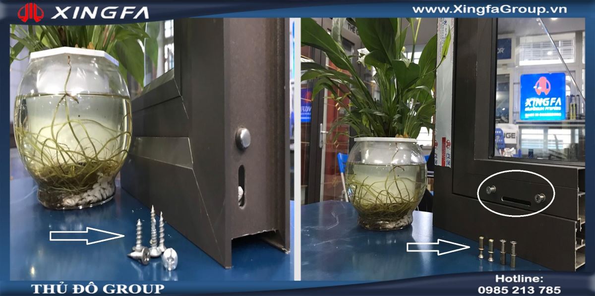 khác biệt giữa cửa nhôm Xingfa nhập khẩu và cửa nhôm Xingfa giá rẻ - 4 khác biệt giữa cửa nhôm Xingfa nhập khẩu và cửa nhôm Xingfa giá rẻ - 4