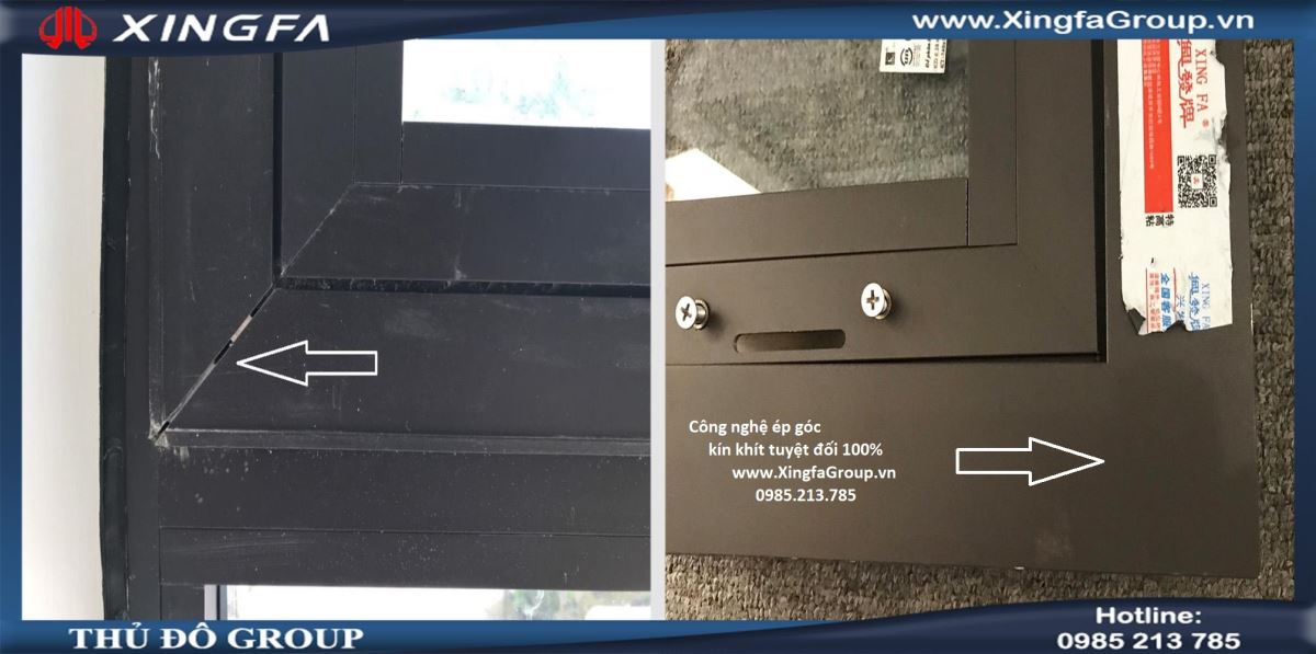khác biệt giữa cửa nhôm Xingfa nhập khẩu và cửa nhôm Xingfa giá rẻ - 5 khác biệt giữa cửa nhôm Xingfa nhập khẩu và cửa nhôm Xingfa giá rẻ - 5