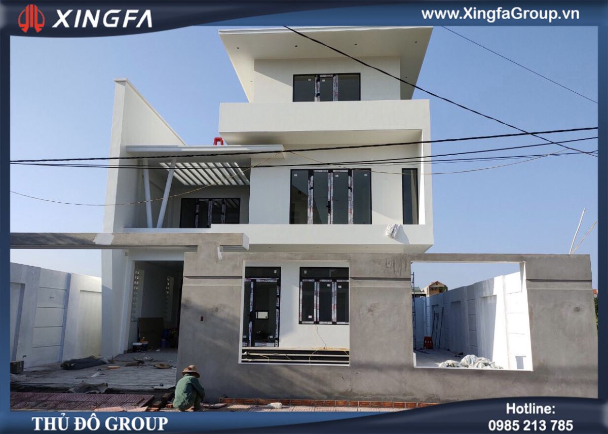 Công trình thi công lắp đặt cửa nhôm Xingfa tại nhà anh Tuấn Anh ở Hoa Lư, Ninh Bình Công trình thi công lắp đặt cửa nhôm Xingfa tại nhà anh Tuấn Anh ở Hoa Lư, Ninh Bình