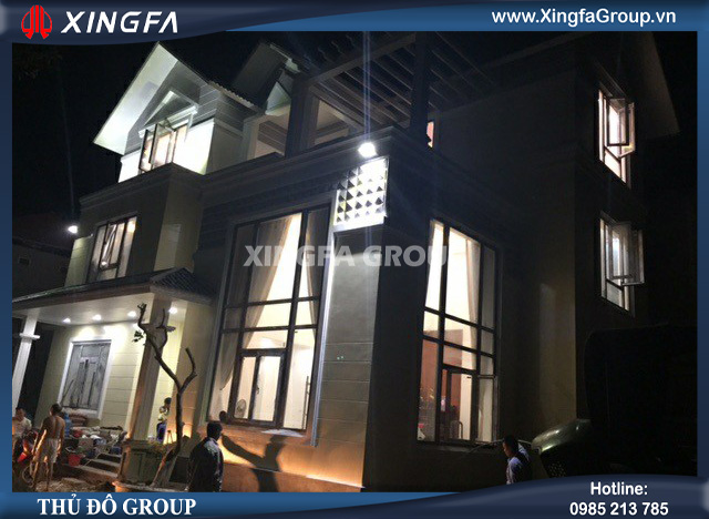 Thi công lắp đặt cửa nhôm Xingfa nhập khẩu tại Biệt thự nhà anh Văn ở Lạng Sơn Thi công lắp đặt cửa nhôm Xingfa nhập khẩu tại Biệt thự nhà anh Văn ở Lạng Sơn