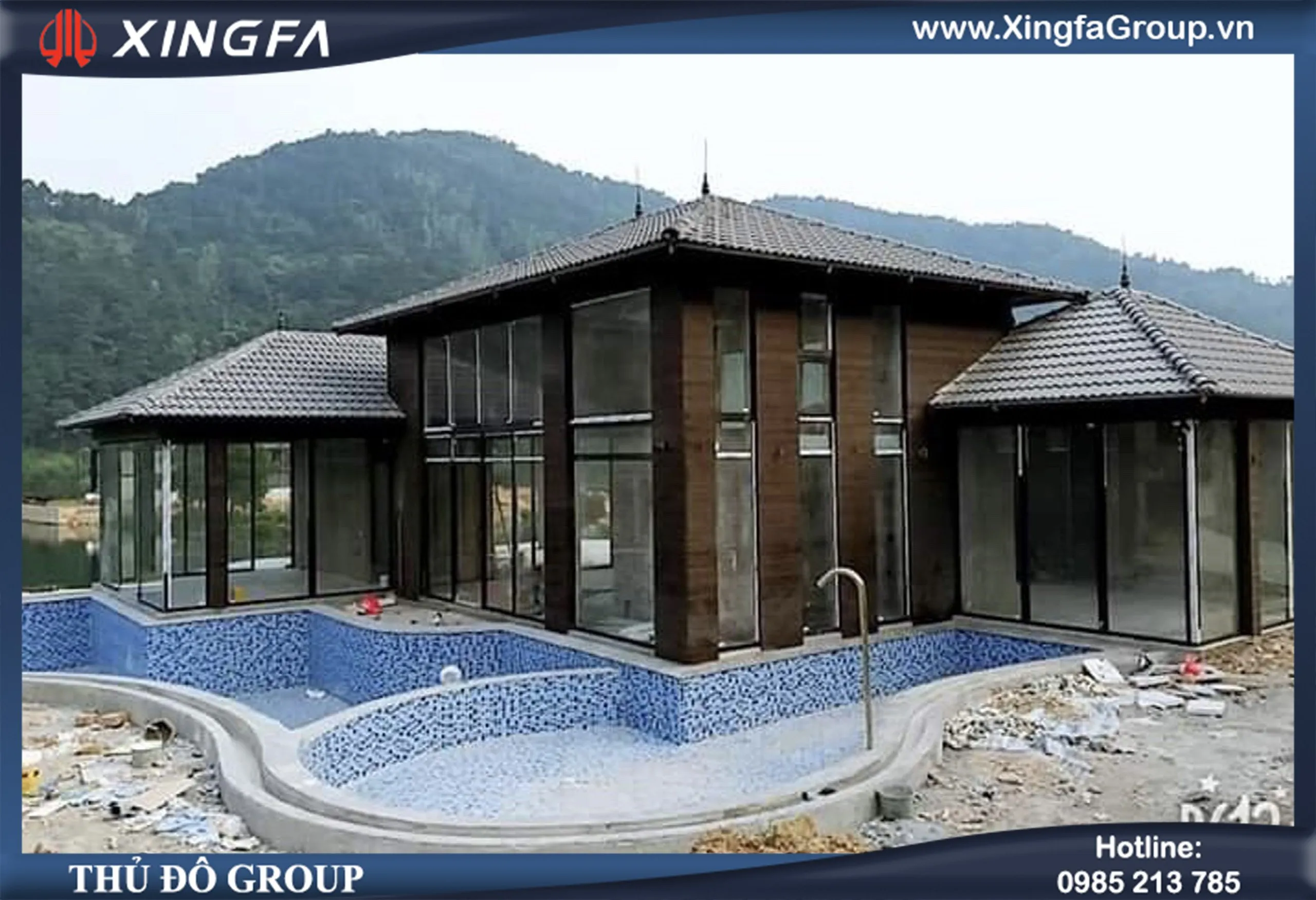 Công trình biệt thự sử dụng cửa nhôm Xingfa nhập khẩu chính hãng 100% của Thủ Đô Group tại Flamingo Đại Lải, Vĩnh Phúc Công trình biệt thự sử dụng cửa nhôm Xingfa nhập khẩu chính hãng 100% của Thủ Đô Group tại Flamingo Đại Lải, Vĩnh Phúc